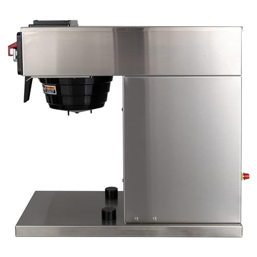 BUNN 12950.0360 12 Cup CWTF15-TC Automatic Commercial Thermal Coffee Brewer, Black/Stainless (120V)