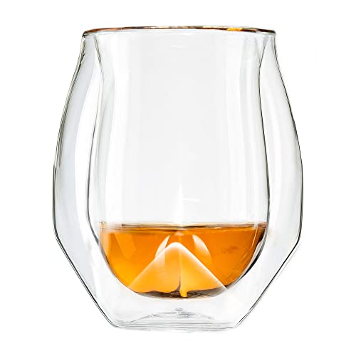 NORLAN WHISKY GLASS (Clear Single Glass with Polishing Cloth)