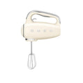 SMEG HMF01 9-Speed Retro Hand Mixer – 220W Motor, Smooth Start, Turbo Function, LED Timer Display, Stainless Steel Whisks, Beaters & Dough Hooks, Premium Die-Cast Aluminum Body