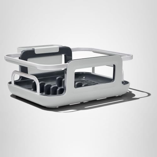OXO Good Grips Extendable Over-The-Sink Aluminum Drying Dish Rack