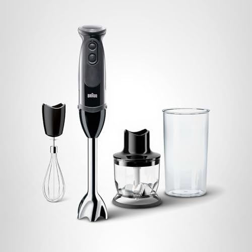 Braun MQ5025 Hand Blender Multiquick Vario, MQ5025, Black