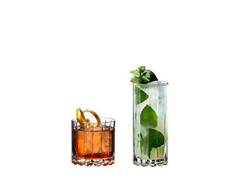 Riedel Drink Specific Glassware Rocks & Highballs, Set of 8