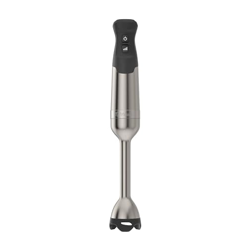Vitamix 5-Speed Immersion Blender, Professional-Grade Hand Blender with 625-Watt Motor and Stainless-Steel Blade, Stainless Steel/Black