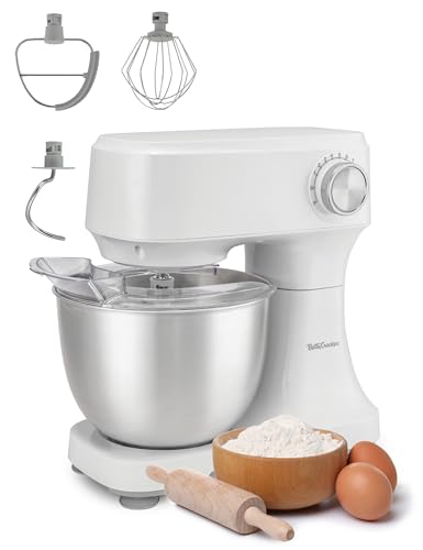 Betty Crocker 10-Speed Stand Mixer, 300 Watts, BC-4325W, White