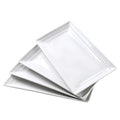 Feenmai 14 inch Ceramic Serving Platter - Rectangular Serving Trays Set of 4, Large Embossed Plates, Porcelain White Platters for Steak, Appetizer, Dessert, Tacos, Housewarming, Oven Dishwasher Safe