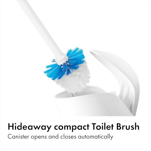 OXO Good Grips Compact Toilet Brush & Automatic Canister Door