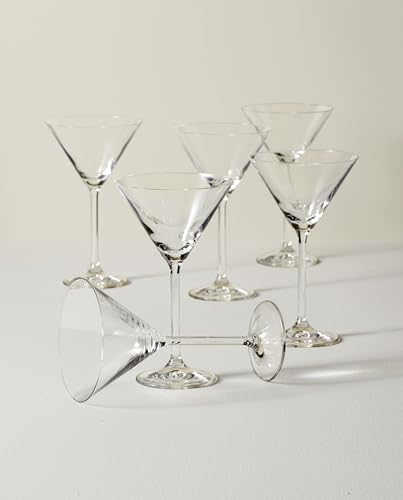 Lenox 845275 Tuscany Classics Martini Glass Set, 6-Piece Set, 6-Oz Capacity, 4.25 x 7-inch