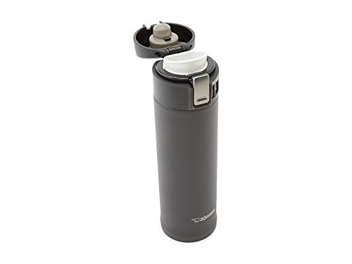 Zojirushi Stainless Steel Mug, Black, 16 Ounce