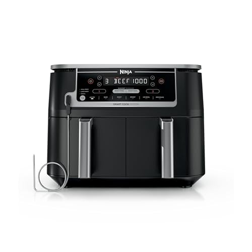 Ninja DZ550 Foodi 10 Quart 6-in-1 DualZone Smart XL Air Fryer with 2 Independent