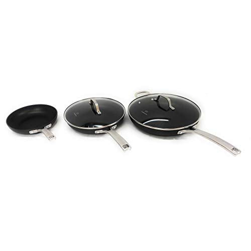 Calphalon Classic Nonstick Hard-Anodized 14-Piece Cookware Set, Grey