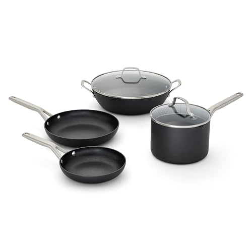 Calphalon Hard-Anodized Nonstick 6-Piece Cookware Set