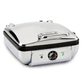 All-Clad Stainless Steel Waffle Maker 4 Section, Thick Belgium Waffle Makers, Upright Storage 1600 Watts, Nonstick, 6 Browning Levels, Dishwasher Safe