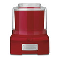 Cuisinart Ice Cream Maker Machine, 1.5 Quart Double Insulated Machine, Sorbet and Frozen Yogurt Maker, Ready in 20 Minutes, ICE-21RP1, Red