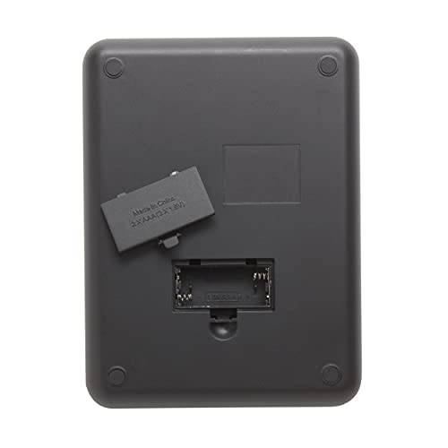 Taylor Glass Top Food Scale with Touch Controls, 11 lb Capacity, Sleek Black Design for Precision Food Measurement in Grams and Ounces