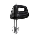 Proctor Silex Easy Mix 5-Speed Electric Hand Mixer with Bowl Rest, Compact and Lightweight, 215 Watts of Peak Power, Black (62511)