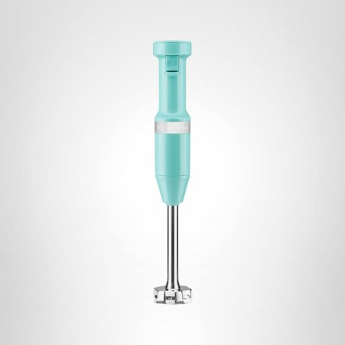 KitchenAid Variable Speed Corded Hand Blender KHBV53, Aqua Sky