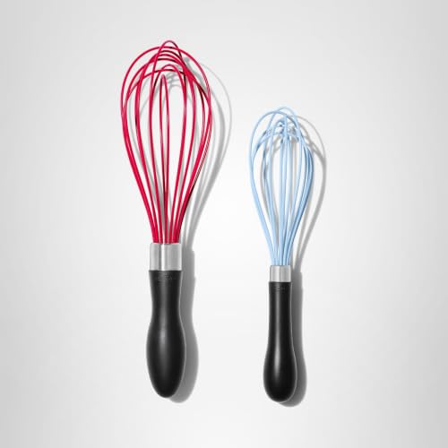 OXO Good Grips 2-Piece Silicone Whisk Set