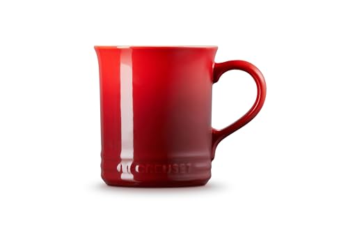 Le Creuset Stoneware Vancouver Mug, 14 oz., Cerise