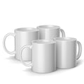 Cricut® Ceramic Mug Blank - 12 oz/340 ml (4 ct) - DIY Custom Mug - Works with Infusible Ink® Transfer Sheets, Pens, Markers & Sublimation