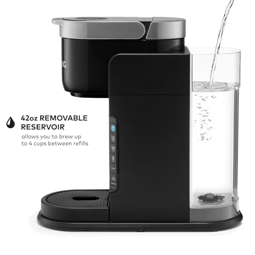 Keurig K-Café Barista Bar Single Serve Coffee Maker and Frother, with 3 Brew Sizes, Hot and Cold Coffee Capabilities, 2oz Coffee Shot Button, Black