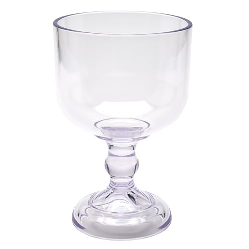 G.E.T. SW-1428-1-SAN-CL-EC Shatterproof Heavy-Duty Plastic Margarita Beer Schooner