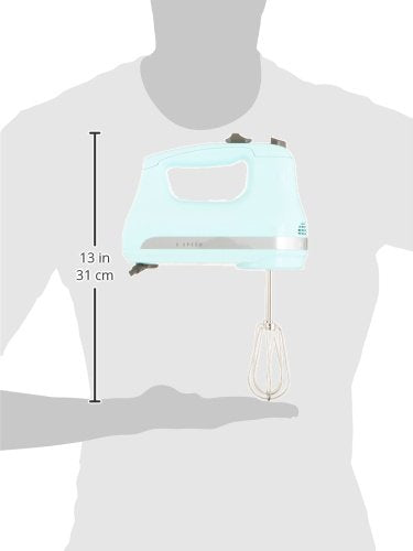 KitchenAid 5 Ultra Power Speed Hand Mixer, KHM512, Ice Blue