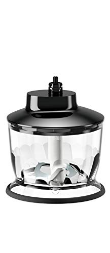 Braun MultiMix 5 Hand Mixer, 350W Electric Mixer with Chopper, SmartMix Tech, 9-Speed + Turbo, MultiWhisk, Dough Hooks, Soft-Grip Handle, Lightweight Design, Black