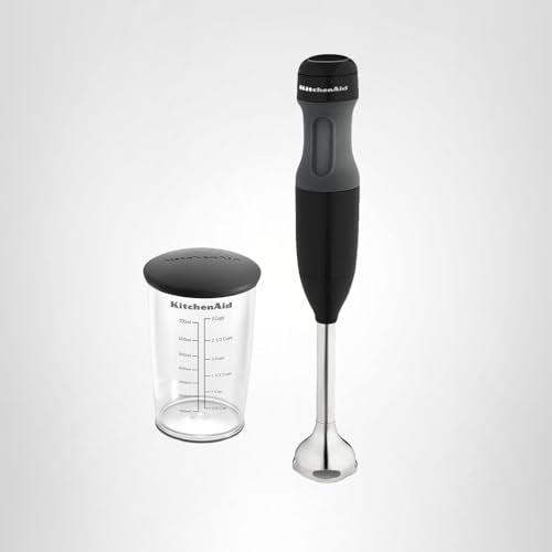 KitchenAid KHB1231OB 2-Speed Hand Blender, Onyx Black