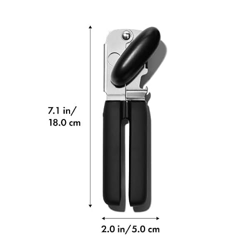 OXO Good Grips Manual Can Opener & Bottle Opener with Soft Easy-Grip Handle