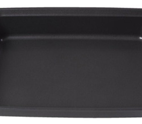 Rachael Ray Yum-o! Nonstick Bakeware Oven Lovin' Rectangle Cake Pan, 9-Inch by 13-Inch, Gray with Orange Handles