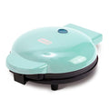 Dash Express Waffle Maker -Electric Waffle Maker for Creative Homemade Treats - Dual Nonstick Cooking Surfaces, Easy Food Release & Quick Cleanup - Compact, Space-Saving Design - 8 Inches - Aqua