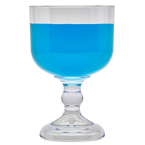 G.E.T. SW-1428-1-SAN-CL-EC Shatterproof Heavy-Duty Plastic Margarita Beer Schooner