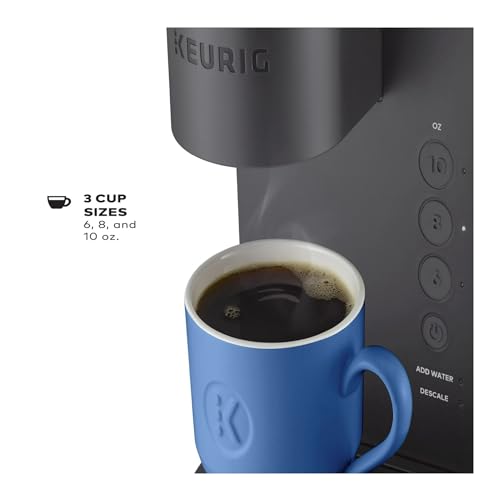 Keurig K-Express Essentials Matte Gray Single-Serve K-Cup Pod Coffee Maker