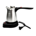 Electric Turkish Coffee Pot, 600ml Stainless Steel Heating Tea Maker Kettle with Foldable Handle, 110V US Plug Turkish Electric Coffee Maker Machine for Home/Travel