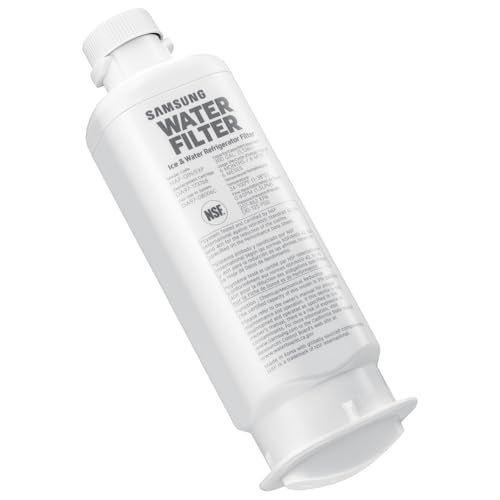 Samsung HAF-QIN/EXP Genuine Refrigerator Water Filter, Reduces 99% of Harmful Contaminants for Clean, Clear Drinking Water, 6-Month Life, Easy Install, Pack of 1