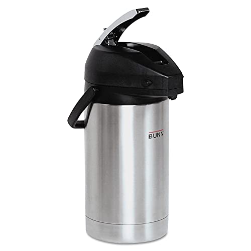 BUNN - BUN321300000 32130.0000 3.0-Liter Lever-Action Airpot, Stainless Steel