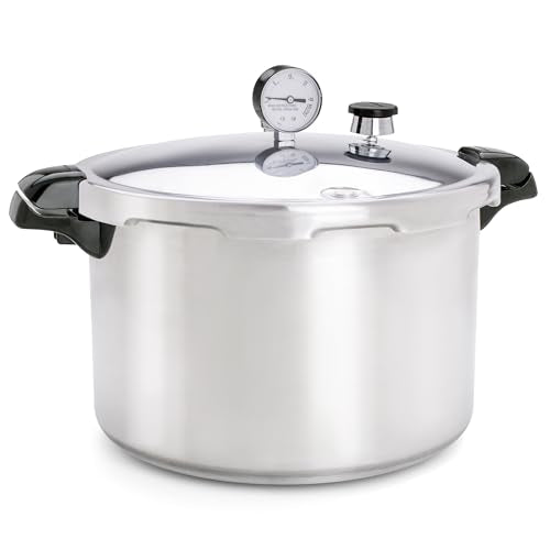 Presto 01755 16-Quart Aluminum canner Pressure Cooker, One Size, Silver