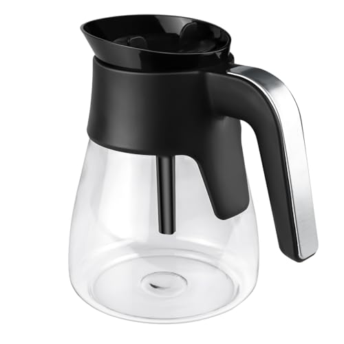 WSEYU 10-Cup Glass Carafe Replacement Compatible with Ninja CM401 CM371 CP301 Specialty Hot & Iced Coffee