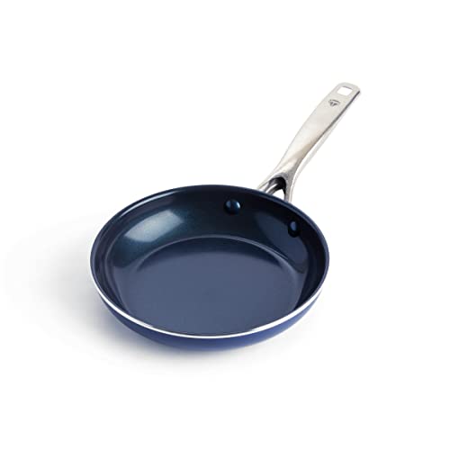 Blue Diamond Cookware Diamond Infused Ceramic Nonstick 8" Frying Pan Skillet, Induction, PFAS-Free, Dishwasher
