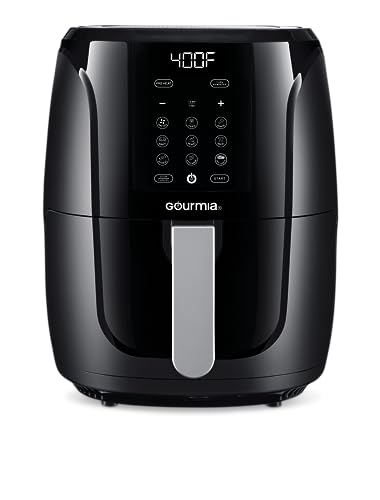 Gourmia Air Fryer Oven Digital Display 5 Quart Large AirFryer Cooker 12 1-Touch Cooking