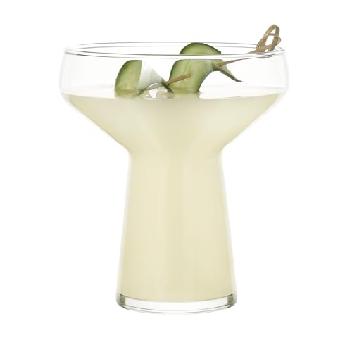 Libbey Stemless Margarita Glasses Set of 4, Classic, Lightweight Mixed Cocktail Glasses Set, Large Margarita Glass Set for Cinco de Mayo, Parties