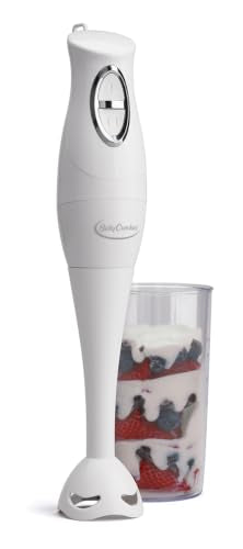 Betty Crocker Hand Blender with Beaker, White, BC-1303CK