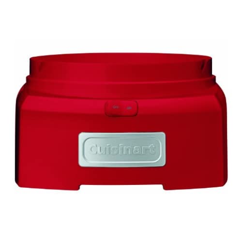 Cuisinart Ice Cream Maker Machine, 1.5 Quart Double Insulated Machine, Sorbet and Frozen Yogurt Maker, Ready in 20 Minutes, ICE-21RP1, Red