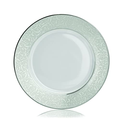 Mikasa Parchment 40-Piece Dinnerware Set, Service for 8, Durable Porcelain Plates, Bowls, and Mugs with Contemporary Design, Dishwasher Safe