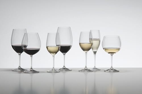 Riedel Vinum Martini Glasses - Crystal Glass, Dishwasher Safe, 2-Piece Set - Essential Home Bar Glassware 6416/77