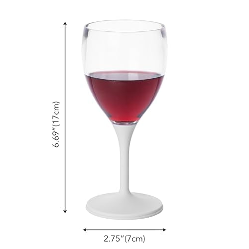 Joie Wine Glass To Go, Portable Wine Glass, Detachable Stem, BPA-free
