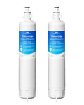 Waterdrop WD-F19C Replacement for GE® RPWFE®, RPWF (Built-in CHIP) Refrigerator Water Filter, Compatible with GFE28GYNFS, GFE28GELDS, PFE28KELDS, PFE28KYNFS, GFD28GELDS, PWE23KELDS, 2 Filters