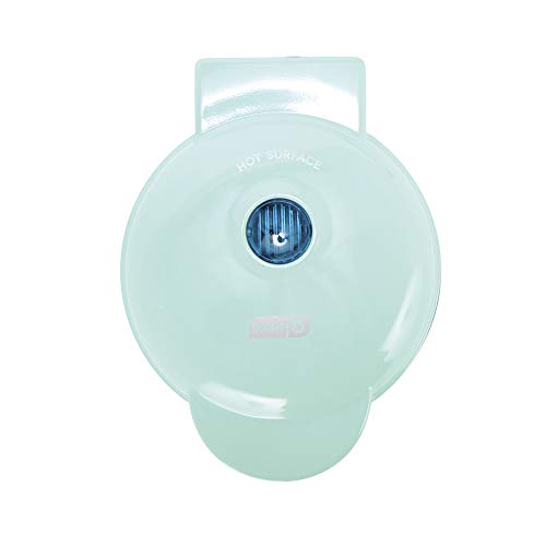 Dash Mini Maker Set - Customized Treat Maker - Supports Multi-Function Cooking - Easy Cleanup and User-Friendly Design - White, Aqua & Red - Waffle, Grill & Griddle Irons