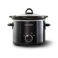 Crock-Pot 2-Quart Manual Slow Cooker, Feeds 2+ People, Great for Small Meals, Dips, & Sides; Removable Stoneware is Oven & Dishwasher-Safe, Black