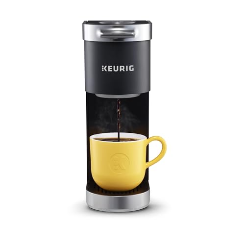 Keurig K-Mini Plus Single Serve K-Cup Pod Coffee Maker, with 6 to 12oz Brew Size, Stores up to 9 K-Cup